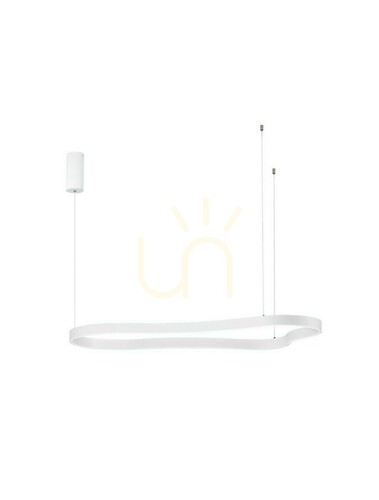 Check Luces Exclusivas VELBANO LE45416 White LED Pendant Light 61 W 120 cm