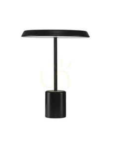 Black LED table lamp FOVENTO Luces Exclusivas 50 cm LE45441 small 0