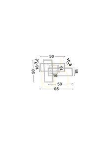 DENVERA wall lamp by Luces Exclusivas LE45477 small 1