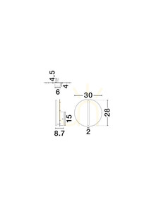 GALURCA Luces Exclusivas wall lamp LE45548 small 3