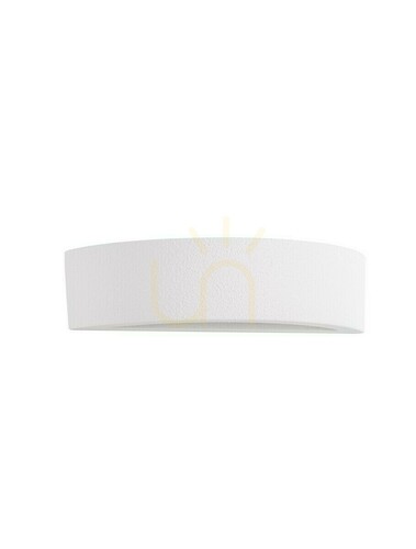 Check Luces Exclusivas VENCARA LE45575 White Plaster Wall Light, 30 cm