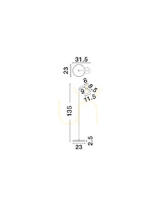 SALVADO Floor Lamp by Luces Exclusivas LE45599 3 SALVADO Floor Lamp by Luces Exclusivas LE45599 small 3