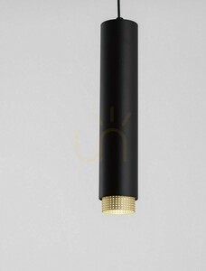 Luces Exclusivas TORVILA LE45614 black and gold GU10 pendant light small 1