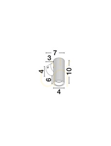 SELMORA wall lamp by Luces Exclusivas LE45638 small 3