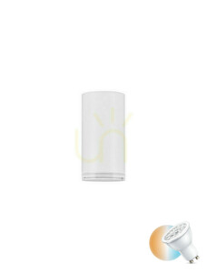 ZENFARO Luces Exclusivas LE45673 surface-mounted ceiling spot, white, Ø 5.5 cm, GU10 small 0