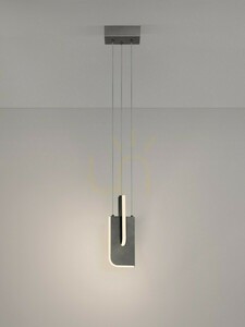 ALBAIDA Graphite LED Pendant Light 2700 K Luces Exclusivas LE45719 small 2