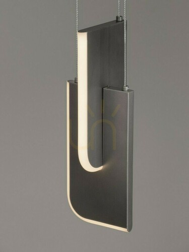 Check ALBAIDA Graphite LED Pendant Light 2700 K Luces Exclusivas LE45719