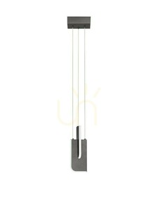 ALBAIDA Graphite LED Pendant Light 2700 K Luces Exclusivas LE45719 small 0
