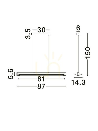 Check ALBERI Luces Exclusivas Pendant Lamp LE45735