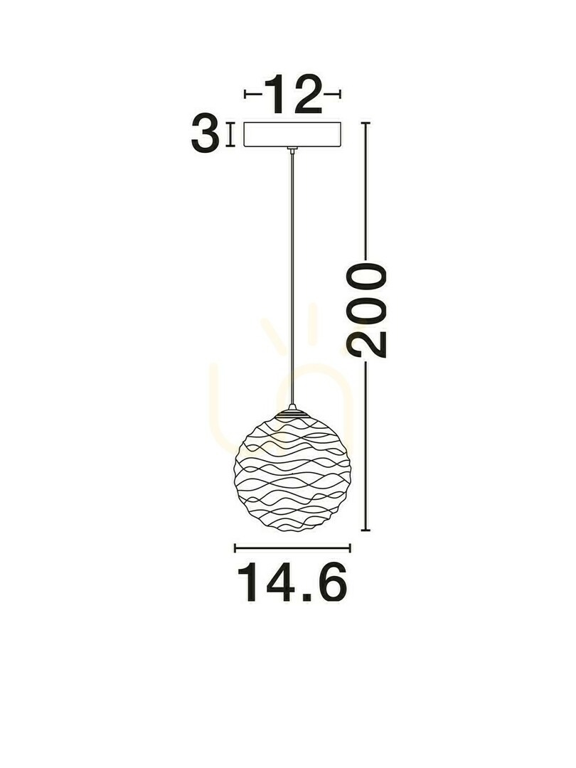 Show ALBORA Luces Exclusivas Pendant Lamp LE45741 ALBORA Luces Exclusivas Pendant Lamp LE45741