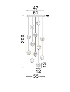ALCUDIA Pendant Lamp by Luces Exclusivas LE45761 small 4