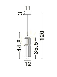 ALQUERI Luces Exclusivas Pendant Lamp LE45808 4 ALQUERI Luces Exclusivas Pendant Lamp LE45808 small 4