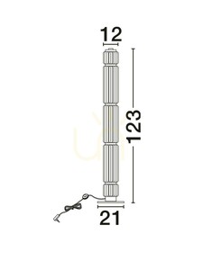 ALQUERI Luces Exclusivas Floor Lamp LE45810. 1 ALQUERI Luces Exclusivas Floor Lamp LE45810. small 1