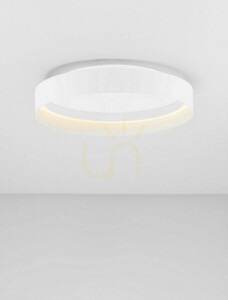 ATECA Luces Exclusivas LE45888 LED ceiling light Ø 45 cm, 49W 2385lm 2700-4000K, TRIAC dimmable, matt white small 2