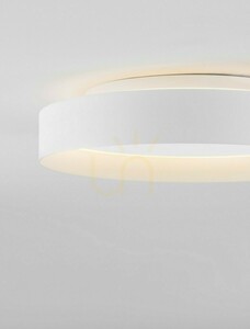 ATECA Luces Exclusivas LE45888 LED ceiling light Ø 45 cm, 49W 2385lm 2700-4000K, TRIAC dimmable, matt white small 4