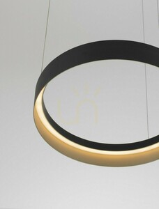 Luces Exclusivas ATECA LE45894 Black LED Pendant Light 50 cm small 4