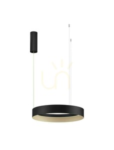 Luces Exclusivas ATECA LE45894 Black LED Pendant Light 50 cm small 0