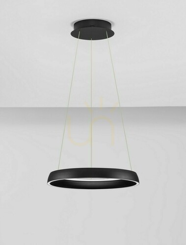 Check Luces Exclusivas AYLLON LE45897 black LED pendant light 45 cm