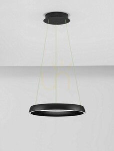 Luces Exclusivas AYLLON LE45897 black LED pendant light 45 cm small 1