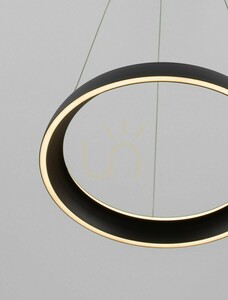 Luces Exclusivas AYLLON LE45897 black LED pendant light 45 cm small 3