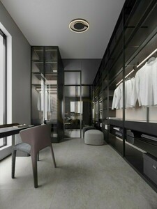 Luces Exclusivas AZKOIT LE45902 LED flush ceiling light, black, Ø40 cm, 41 W small 6