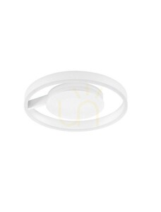 AZKOIT Luces Exclusivas LE45904 white LED ceiling light 40 cm small 0