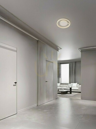 Check AZKOIT Luces Exclusivas LE45904 white LED ceiling light 40 cm