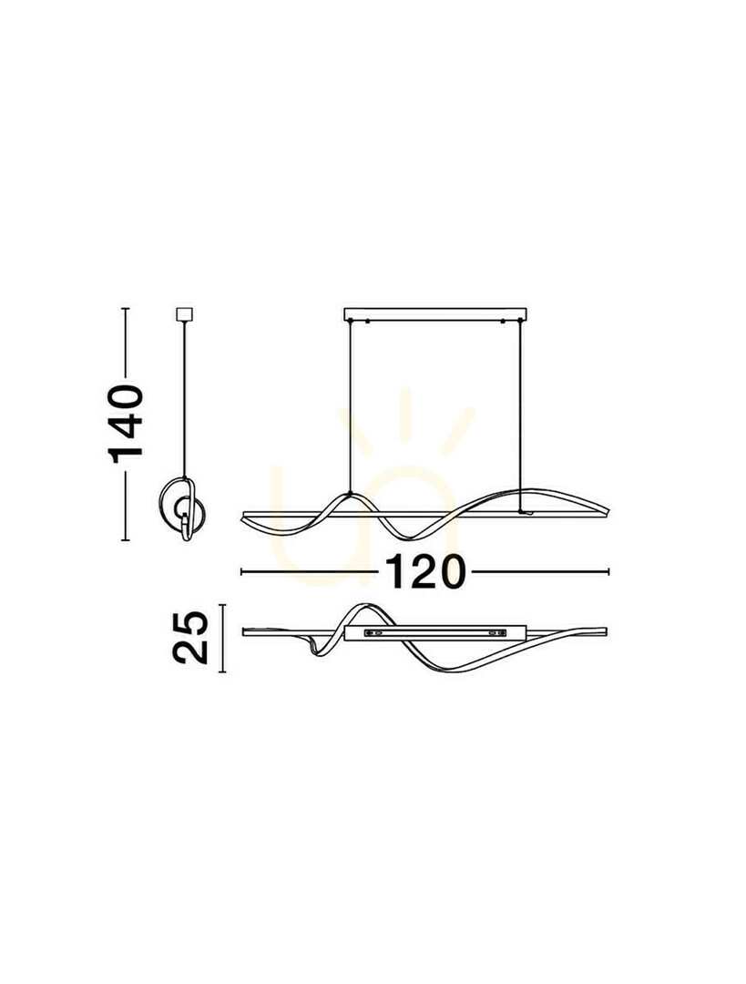 Check BAEZA Pendant Lamp by Luces Exclusivas LE45911 BAEZA Pendant Lamp by Luces Exclusivas LE45911