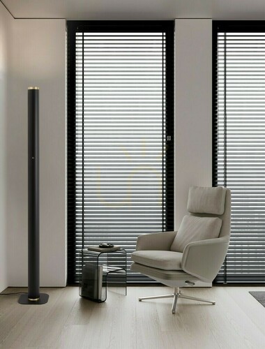 Check Luces Exclusivas BALAZO LE45913 LED floor lamp, black, 180 cm, 3000 K