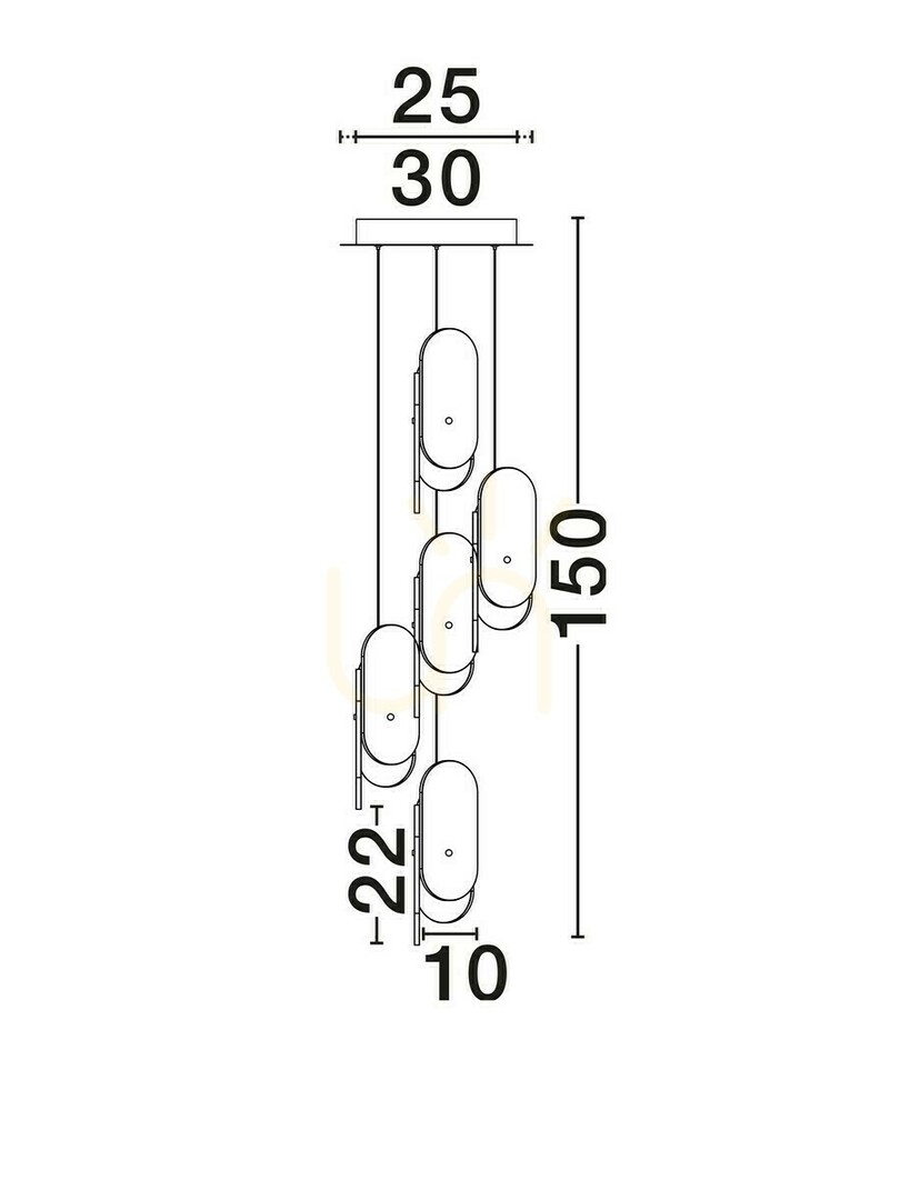 Display BOSSOST Luces Exclusivas Pendant Lamp LE45954 BOSSOST Luces Exclusivas Pendant Lamp LE45954