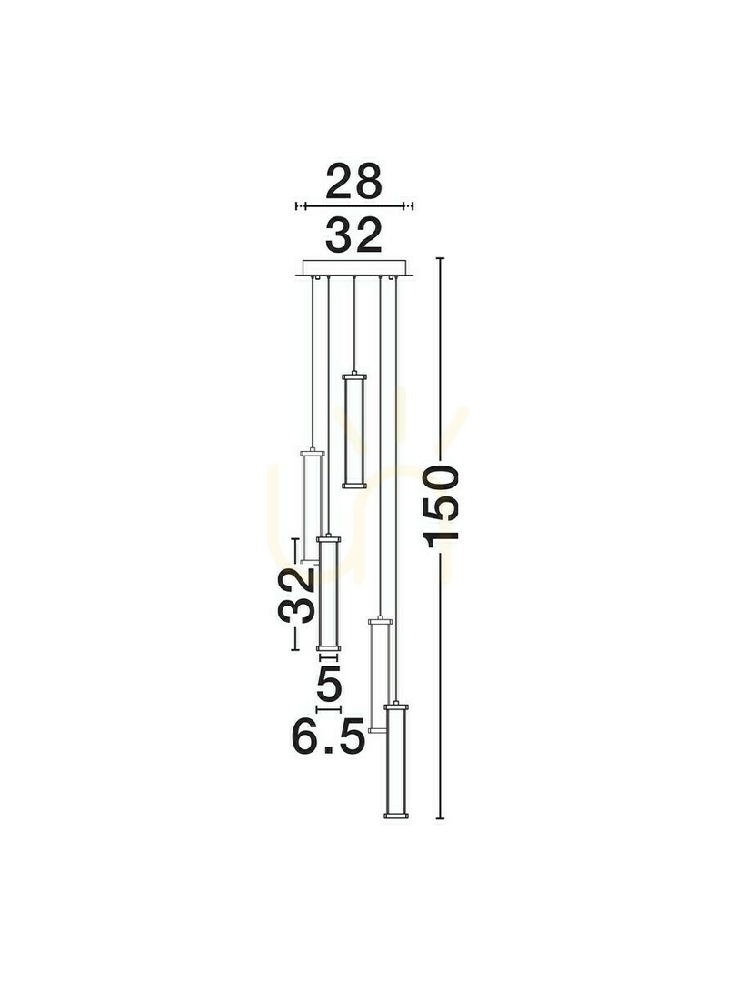 Show CONIL Luces Exclusivas Pendant Lamp LE45995 CONIL Luces Exclusivas Pendant Lamp LE45995