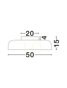 Plafond DORRIA Luces Exclusivas LE46024 small 5