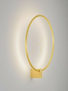 Luces Exclusivas DRASIRA LE46036 gold LED wall light, 50 cm small 1