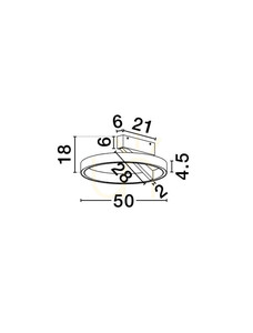 Plafond GORAFE Luces Exclusivas LE46049 small 5