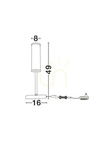 JUMILLA Table Lamp by Luces Exclusivas LE46082 1 JUMILLA Table Lamp by Luces Exclusivas LE46082 small 1