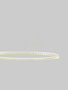 MAHON LED Pendant Light White Ring 85 cm 43 W 3000 K TRIAC Luces Exclusivas LE46097 small 3