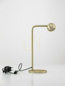 PUCARANI LED desk lamp Luces Exclusivas LE46133, gold, 3000 K small 1