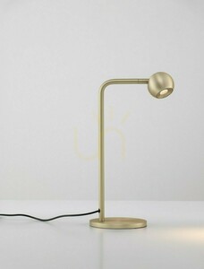 PUCARANI LED desk lamp Luces Exclusivas LE46133, gold, 3000 K small 2
