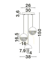 TARREGA Pendant Lamp by Luces Exclusivas LE46183 1 TARREGA Pendant Lamp by Luces Exclusivas LE46183 small 1