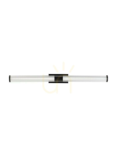 Check Wall Lamp TELDE Luces Exclusivas LE46194 Black LED 63 cm IP44