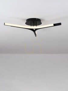 Luces Exclusivas UJUE LE46226 LED ceiling light, black, 70 cm, 29 W, 3000 K small 2