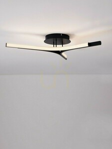 Luces Exclusivas UJUE LE46226 LED ceiling light, black, 70 cm, 29 W, 3000 K small 3