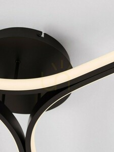 Luces Exclusivas UJUE LE46226 LED ceiling light, black, 70 cm, 29 W, 3000 K small 5