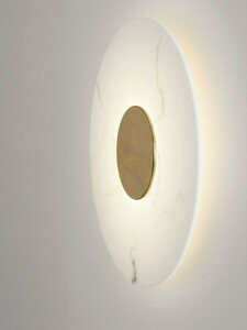 VILLAN Luces Exclusivas LE46230 LED wall light, 60 cm, white and gold small 6