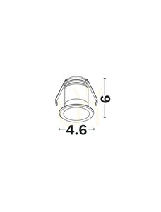 Recessed LED Light Luces Exclusivas BENIFA White 3 W LE62045 small 1