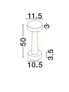 BERANGA Bollard Light Luces Exclusivas LE62057 small 3