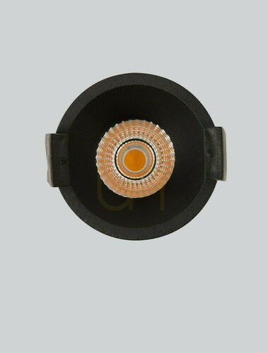 Check Recessed Downlight CAMARI Luces Exclusivas Black 12W 4000K LE62150