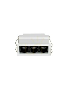 White Luces Exclusivas CARBAY LE62209 recessed LED spotlight 5 W 420 lm 3000 K small 0