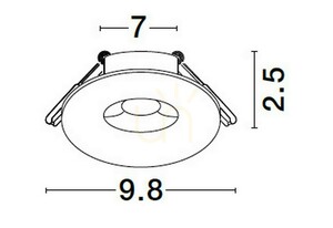 CAUDETE Luces Exclusivas ceiling light LE62282 small 3