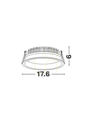 Check COCENT Luces Exclusivas Ceiling Lens LE62351